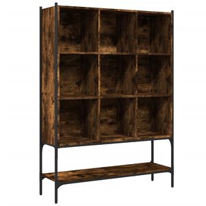 vidaXL Biblioth&egrave;que ch&ecirc;ne fum&eacute; 102x30x141,5 cm bois d'ing&eacute;nierie