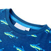 T-shirt pour enfants bleu foncé 92