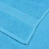 vidaXL Serviettes FROGN 10 pcs turquoise 100x200 cm 360 g/m²