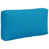 vidaXL Coussins de palette 3 pcs bleu clair tissu