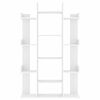 vidaXL Biblioth&egrave;que Blanc 86x25,5x140 cm Bois d&rsquo;ing&eacute;nierie