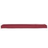 vidaXL Coussin de palette Rouge bordeaux 180 x 40 x 8 cm Tissu Oxford