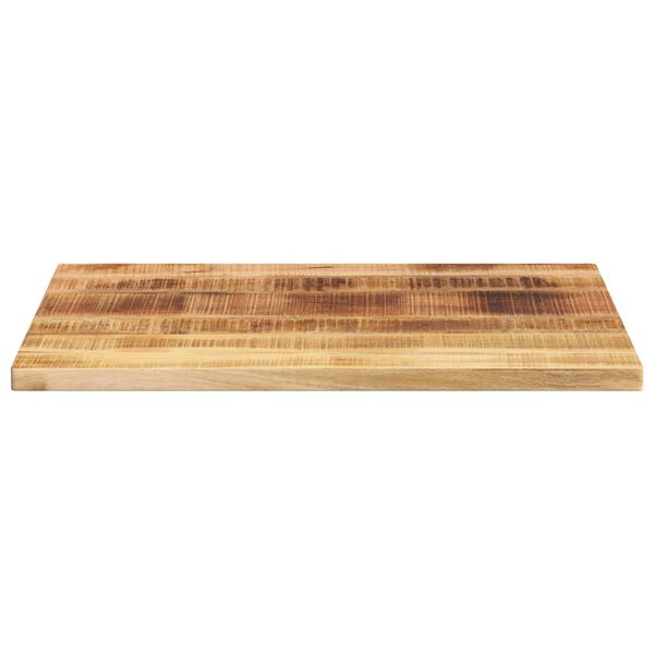 vidaXL Dessus de table rectangulaire bois massif de manguier brut