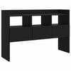 vidaXL Buffet Noir 105x30x70 cm Bois d&rsquo;ing&eacute;nierie