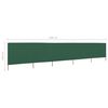 vidaXL Paravent 5 panneaux Tissu 600 x 160 cm Vert
