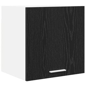 vidaXL Armoire suspendue Ch&ecirc;ne noir et Blanc 40 x 31 x 40 cm