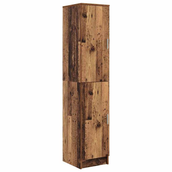 vidaXL Haut Armoire Bois ancien 35 x 39 x 168 cm