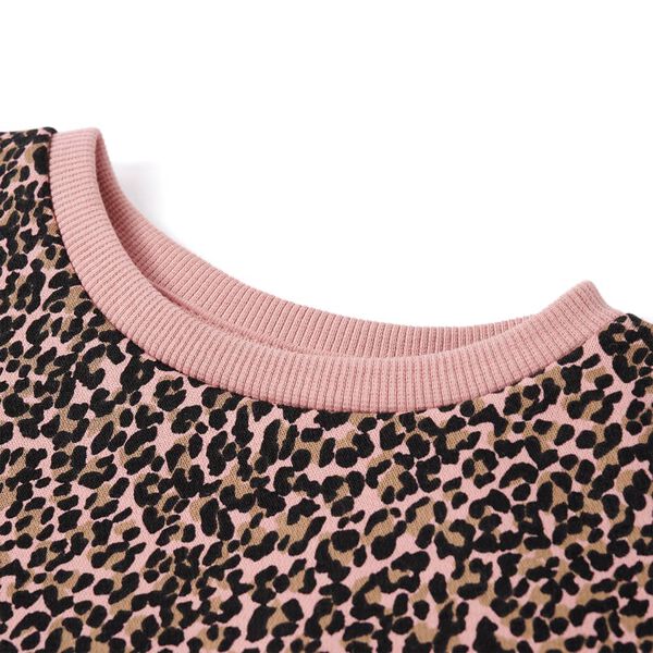 Sweatshirt pour enfants rose moyen 92