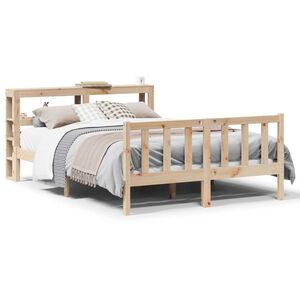 vidaXL Cadre de lit sans matelas 120x190 cm bois de pin massif