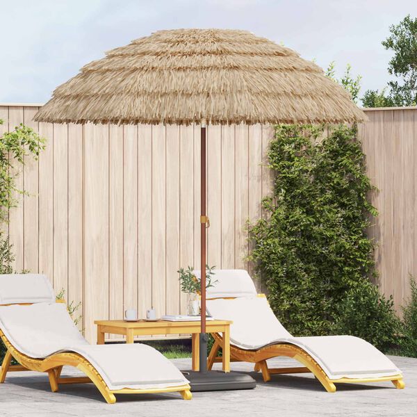 vidaXL Parasol de jardin Naturel 205 x 205 x 210 cm