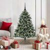 vidaXL Sapin de Noël artificiel avec 150 LED Vert 85 x 85 x 120 cm