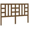 vidaXL T&ecirc;te de lit Marron miel 156x4x100 cm Bois massif de pin