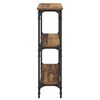 vidaXL Table console Bois ancien 75 x 22,5 x 75 cm Bois d'ing&eacute;nierie