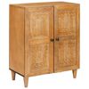 vidaXL Buffet Marron clair 60 x 33 x 75 cm bois de manguier massif