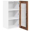 vidaXL Armoire suspendue Bois ancien 40 x 31 x 80 cm Bois d'ing&eacute;nierie