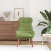 vidaXL fauteuil Vert clair 69 x 74 x 93 cm Velours