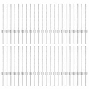 vidaXL Poteau de cl&ocirc;ture ench&acirc;ss&eacute; 44 pi&egrave;ces Argent&eacute; 100 cm
