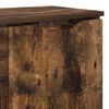 vidaXL Buffet avec tiroir Ch&ecirc;ne fum&eacute; 100 x 30 x 65,6 Bois d'ing&eacute;nierie