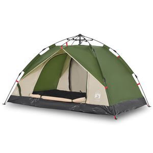 vidaXL Tente de camping &agrave; d&ocirc;me 2 personnes lib&eacute;ration rapide