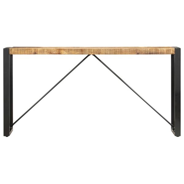 vidaXL Table console 150x35x76 cm Bois de manguier massif
