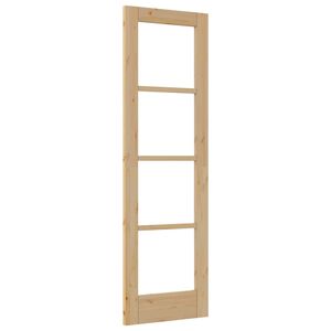 vidaXL Porte int&eacute;rieure ORKDAL Marron 61 x 198,5 cm