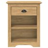 vidaXL Cabinet de chevet BODO Marron miel 53 x 38,5 x 67 cm