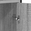 vidaXL Biblioth&egrave;que Gris Sonoma 60 x 24 x 161 cm Bois d'ing&eacute;nierie