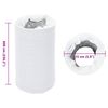 vidaXL Conduit de ventilation aluminium et PVC 6 m Ø15 cm