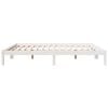 vidaXL Cadre de lit extra long sans matelas 180x210 cm bois massif pin