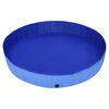 vidaXL Piscine pliable pour chiens Bleu 300x40 cm PVC
