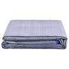 vidaXL Tapis de tente 650x300 cm Bleu