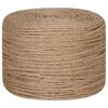 vidaXL Corde de jute 25 m de long 8 mm d'épaisseur