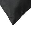 vidaXL Coussins de canapé lot de 4 noir 40x40 cm tissu