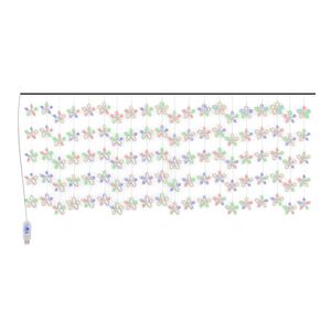 vidaXL Guirlande lumineuse &agrave; &eacute;toiles LED 500 LED Color&eacute; 8 fonctions