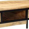 vidaXL Bureau d'écriture Marron 100 x 50 x 75 cm Bois de mangue massif