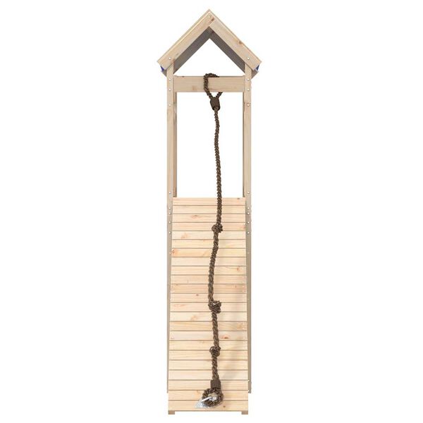 vidaXL Aire de jeux d'ext&eacute;rieur bois de pin massif