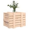 vidaXL Boîte de rangement 58x40,5x42 cm Bois massif de pin