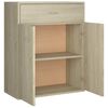 vidaXL Buffet Chêne sonoma 60x30x75 cm Bois d'ingénierie