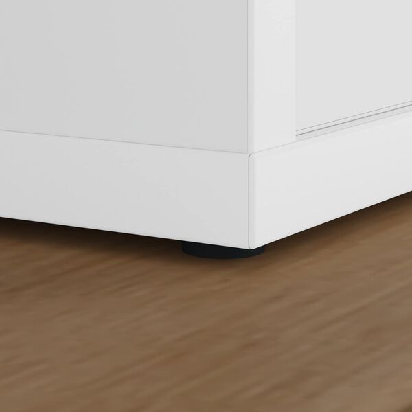 vidaXL Tapis de pieds de meubles 12 pcs Noir &Oslash; 14 x 4 mm EVA