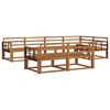 vidaXL Ensemble de canap&eacute;s d'ext&eacute;rieur 7 pcs Naturel