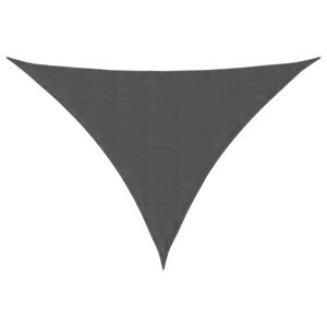 vidaXL Voile de parasol tissu oxford triangulaire 3x4x5 m anthracite