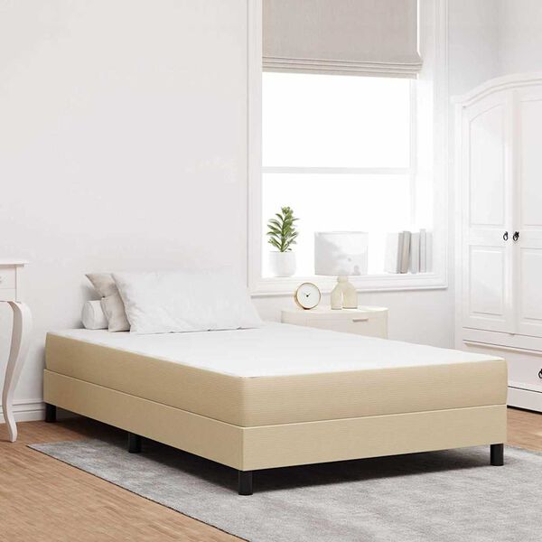 vidaXL Matelas de Lit avec matelas Sauge 120 x 200 cm tissu