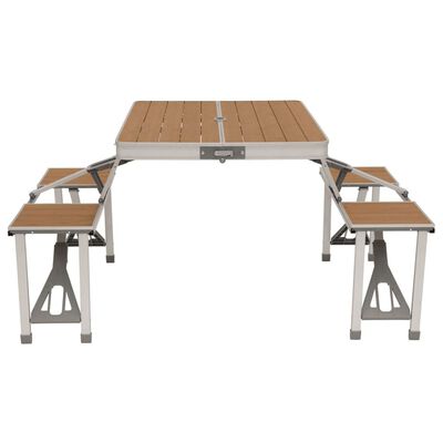 Outwell Table de camping pliable Dawson Bambou