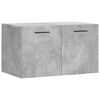 vidaXL Armoire murale Gris b&eacute;ton 60x36,5x35 cm Bois d'ing&eacute;nierie