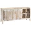 vidaXL Buffet 160x40x76 cm Bois massif de manguier