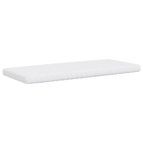 vidaXL Matelas en mousse 2 pcs blanc 80x200 cm 7 zones dureté 20 ILD