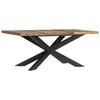 vidaXL Table de salle &agrave; manger 180x90x76cm Bois de r&eacute;cup&eacute;ration solide