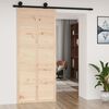 vidaXL Porte de grange 90x1,8x214 cm Bois massif de pin