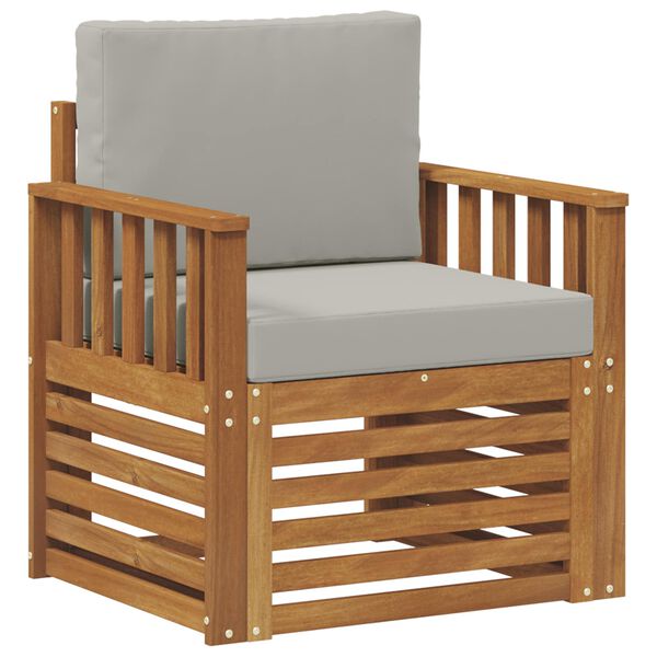 vidaXL Ensemble de canap&eacute;s d'ext&eacute;rieur Naturel 71 x 63 x 73 cm