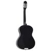 vidaXL Guitare classique pour débutants Noir 4/4 39" Tilleul
